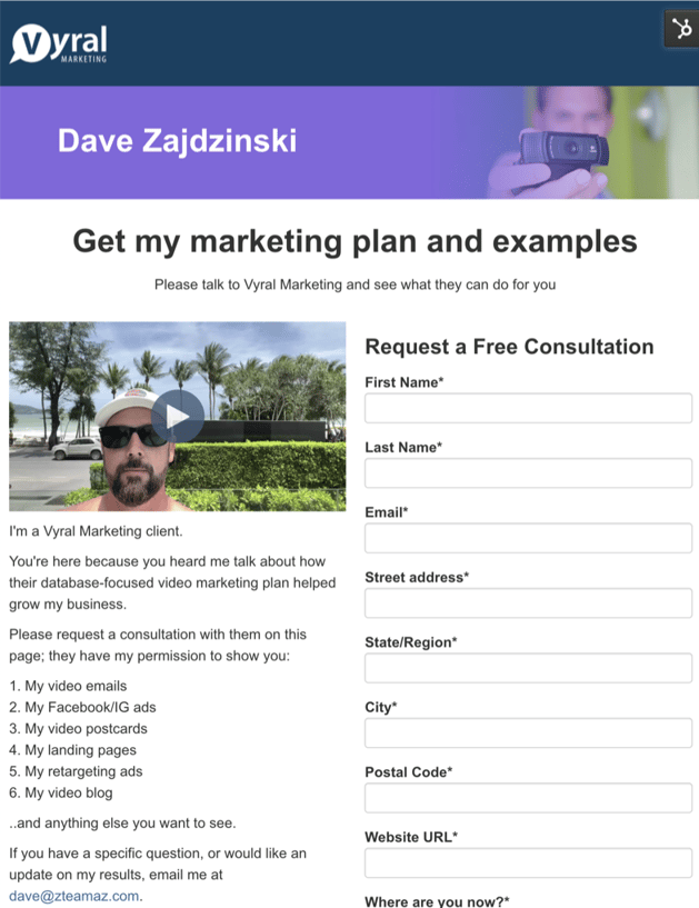 Example Affiliate Page1